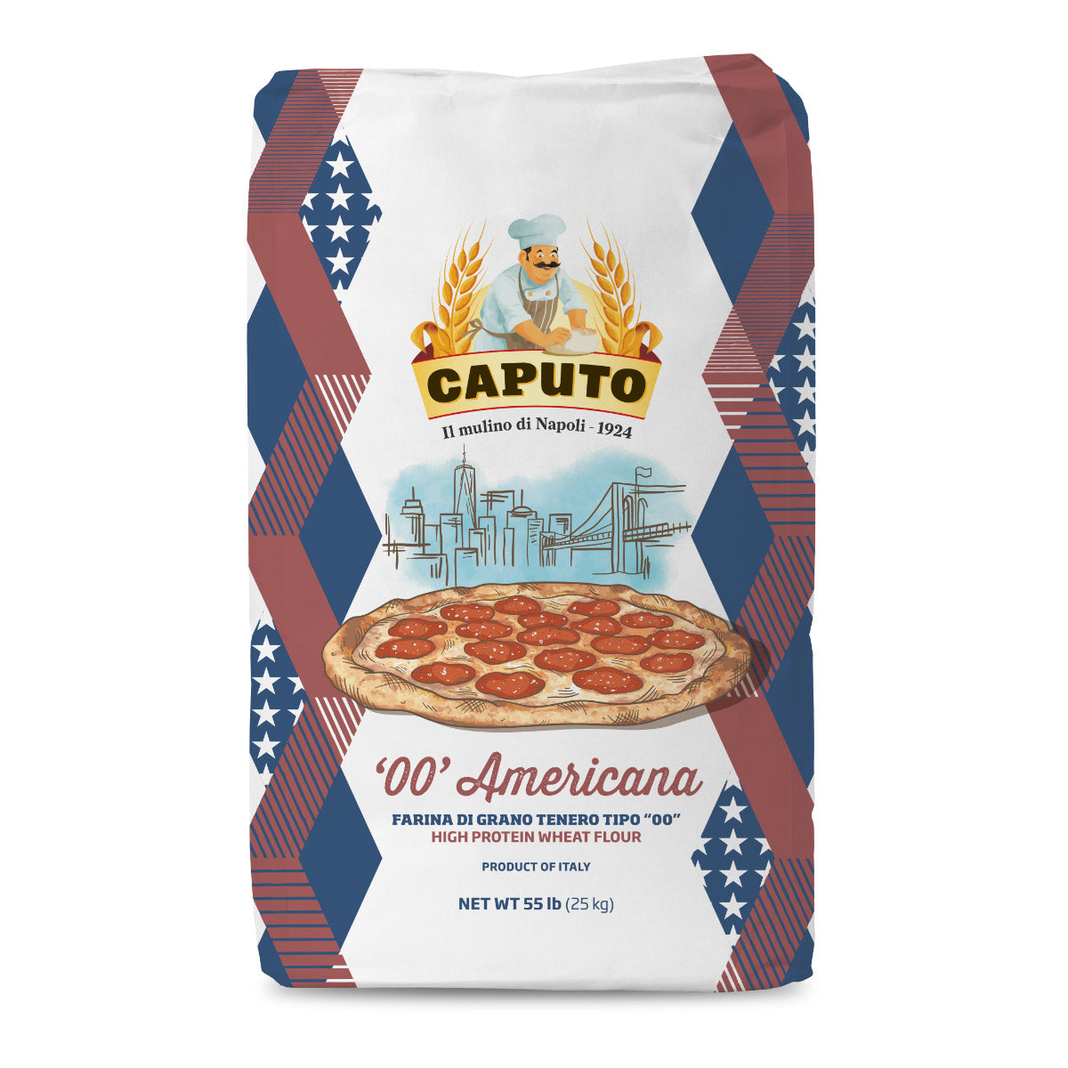 Caputo Americana Type 00 Italian Pizza Flour 25Kg